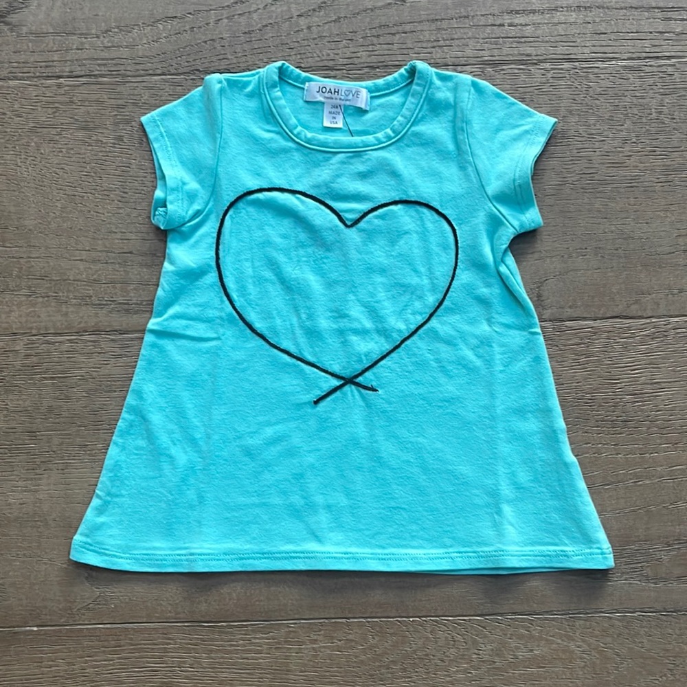 Joah Love Baby Heart Tee, NWT, 18-24M